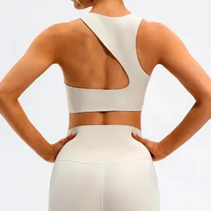 Back Sexy Sports Bra - Shock-Proof Gym Tank Top, Yoga Stretch Nylon Sports Underwear, Workout Women's Vest