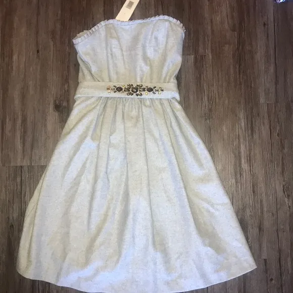 🕊BANANA REPUBLIC🕊JEWEL BELT COCKTAIL DRESS🕊