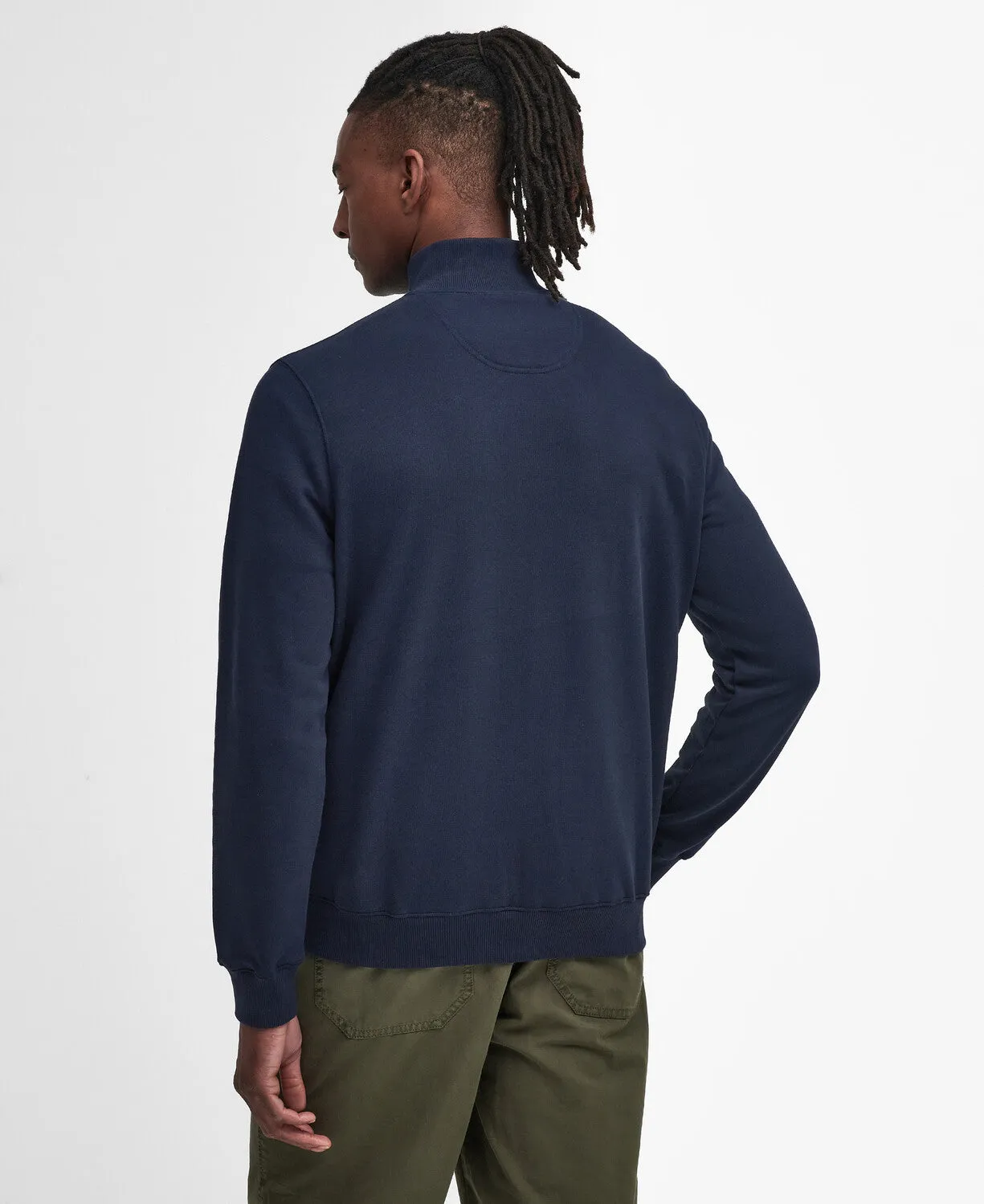 Barbour Mens Beckhill halfzip - Navy