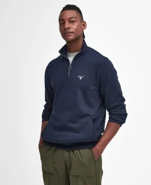 Barbour Mens Beckhill halfzip - Navy
