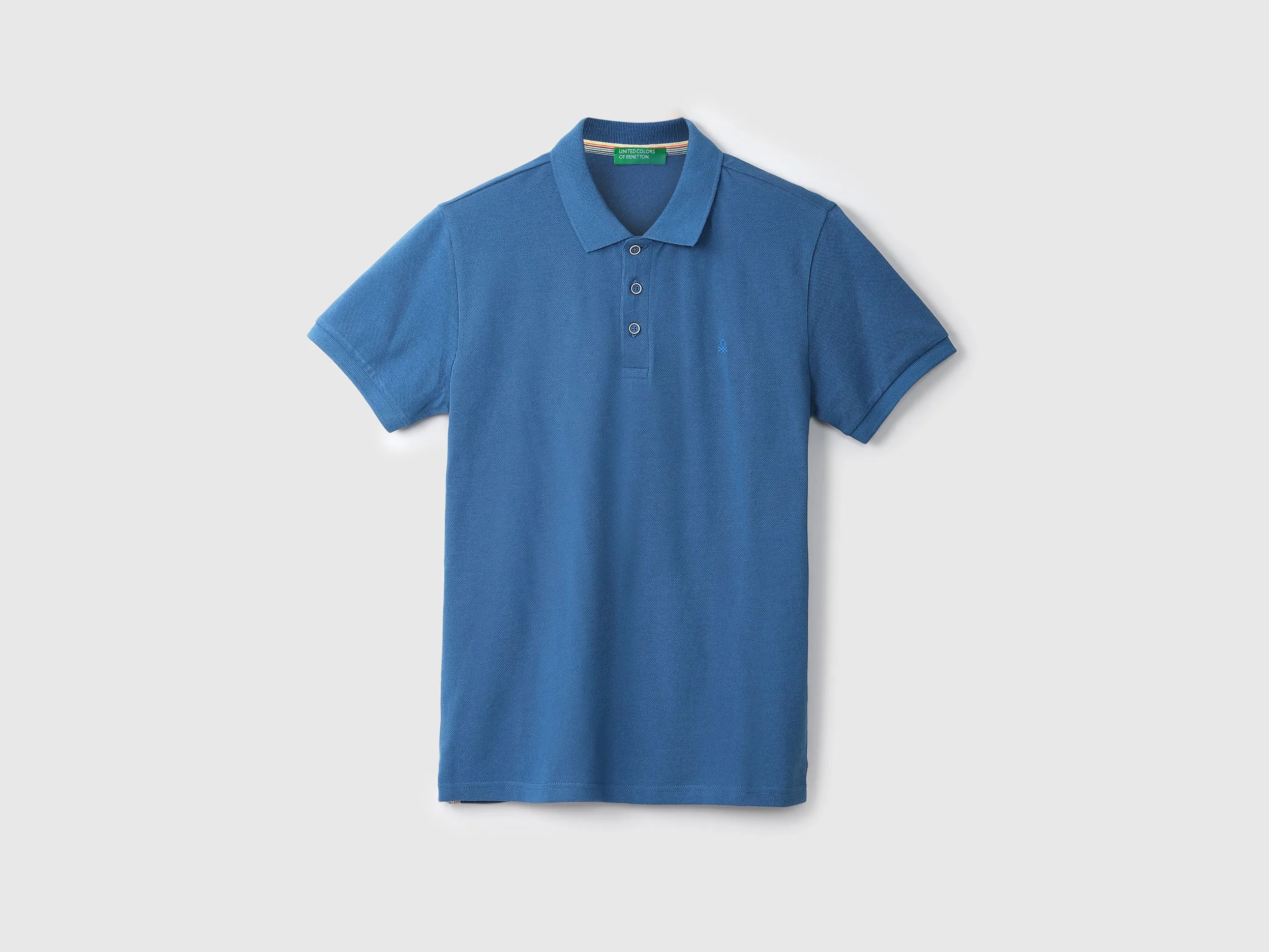 Basic Blue Polo T-Shirt