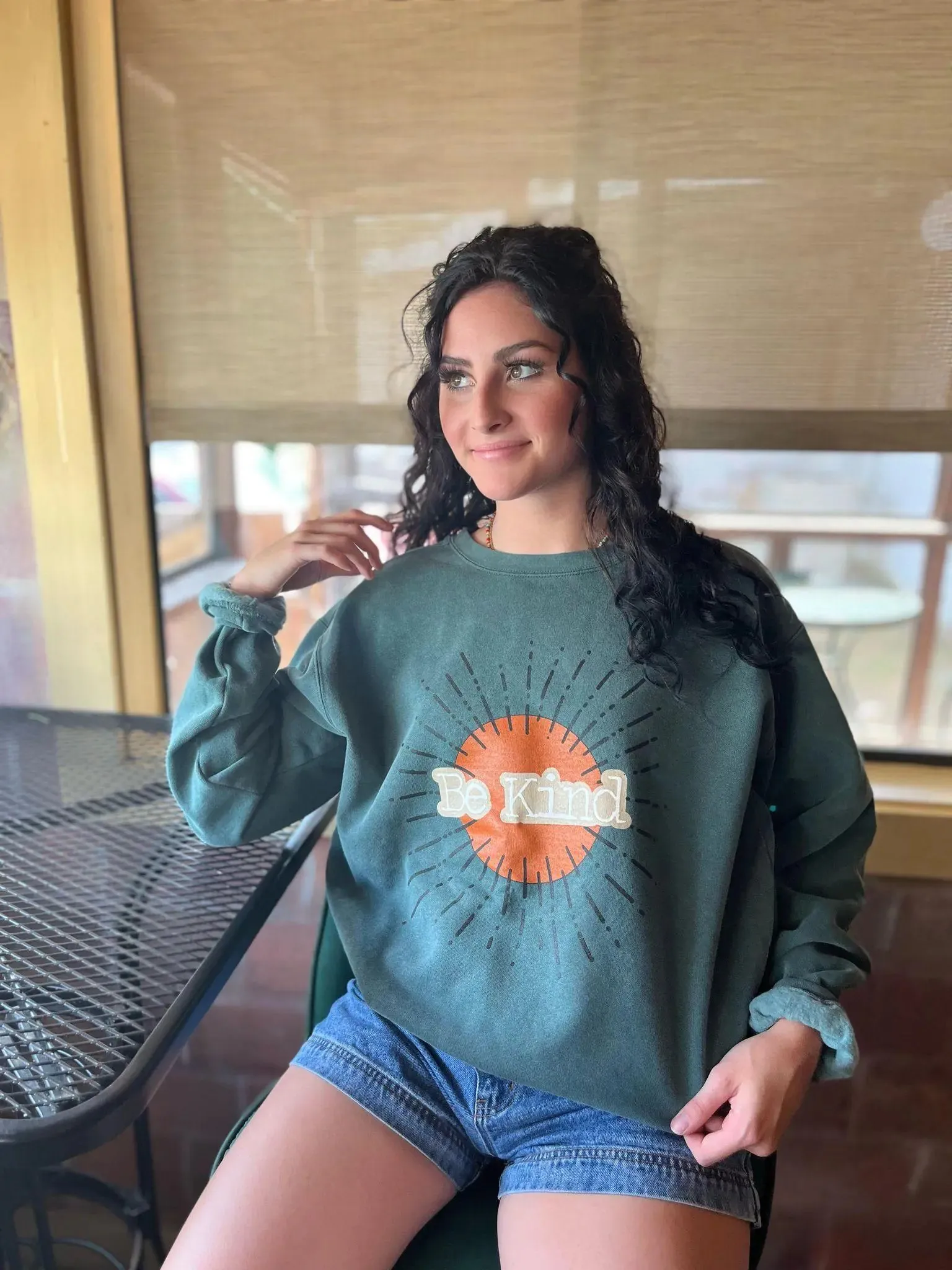 Be Kind Sunburst Sweatshirt