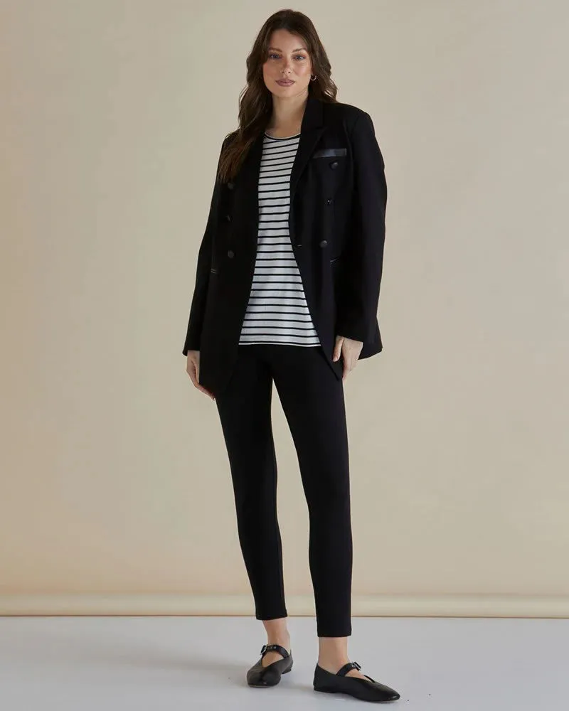 Betty Basics Allegra Blazer Black