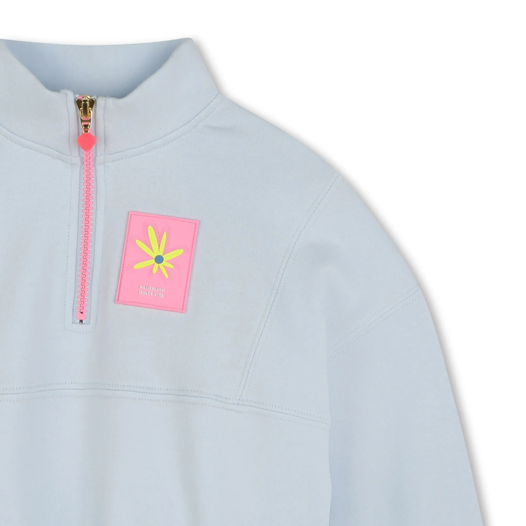 Billieblush Half Zip Sweatshirt