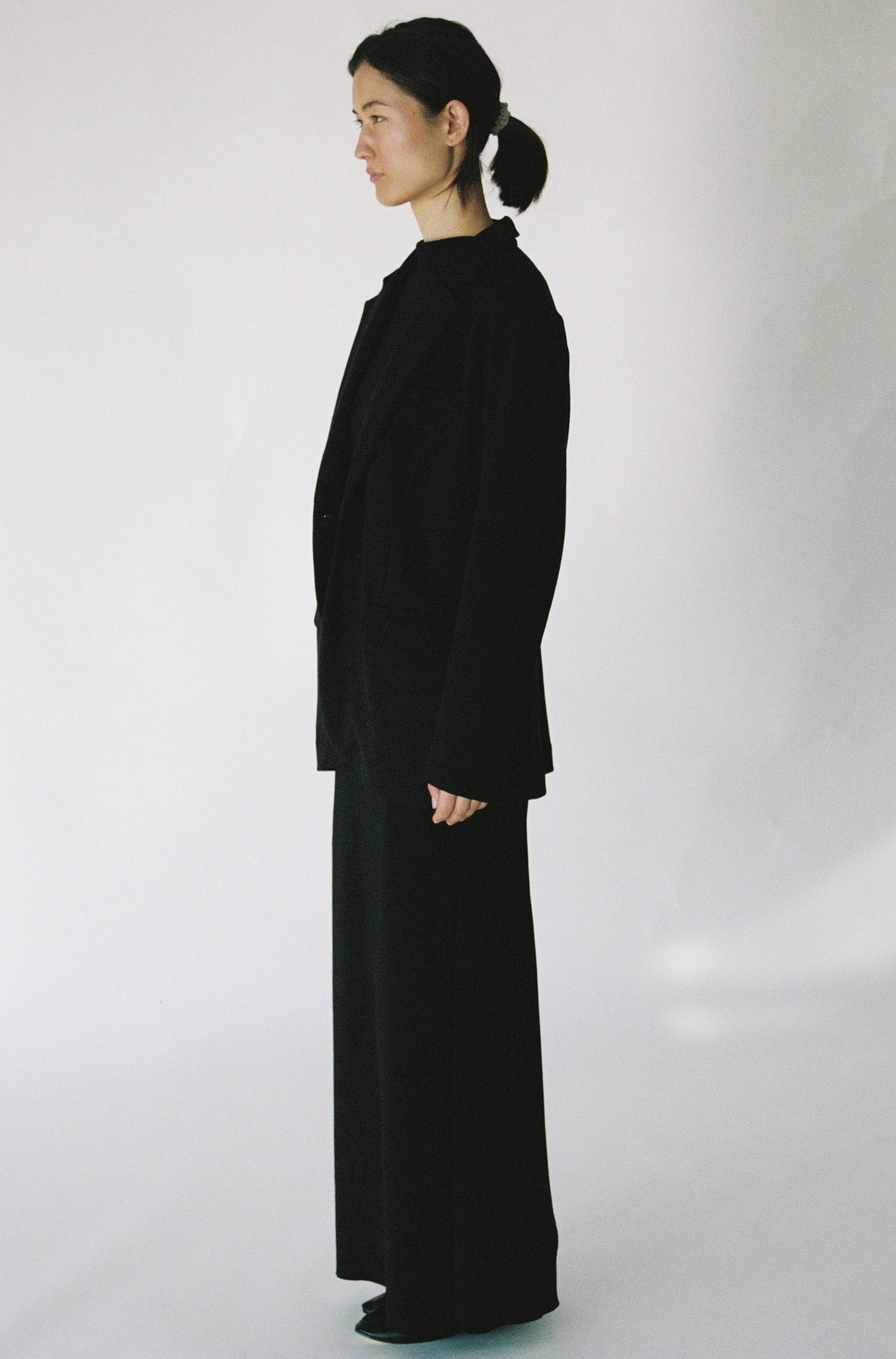 Black Knit Blazer