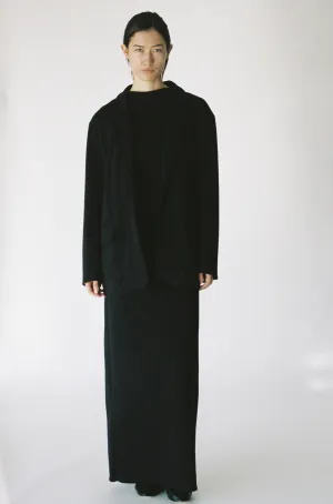 Black Knit Blazer