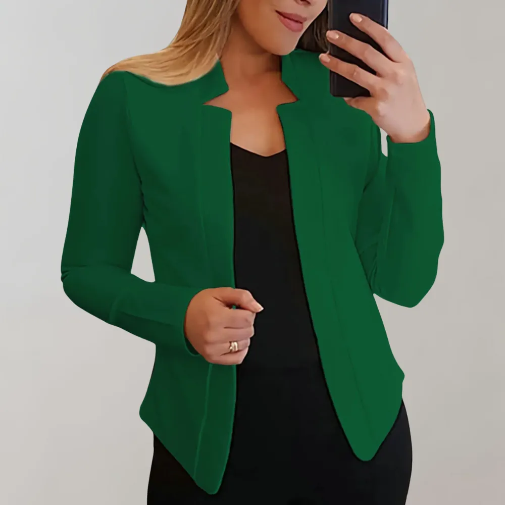 Blazer Elise™ | Women's Lightweight Lapel Collar Blazer | Breathable Fabric, Tailored Fit & Stylish Design