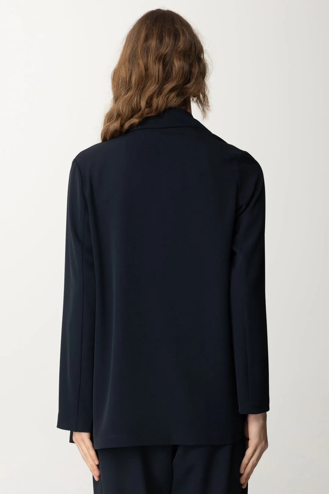 Blazer Monopetto Dal Taglio Fluido