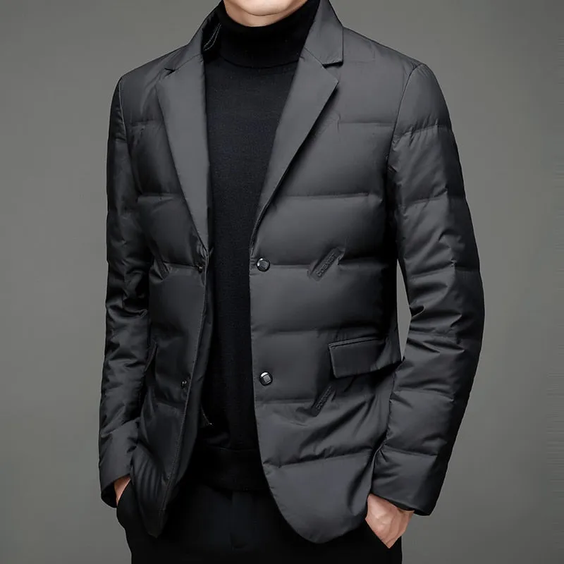 Blazer Nova™ | Men's Puffer Blazer Jacket | Tailored Fit, Quilted Insulation & Water-Resistant Design