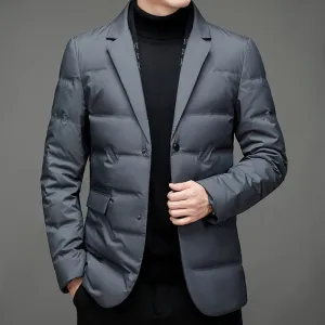 Blazer Nova™ | Men's Puffer Blazer Jacket | Tailored Fit, Quilted Insulation & Water-Resistant Design