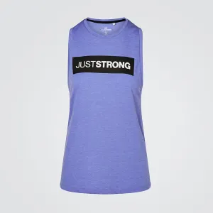 Blue Iris Marl Athletic Box Tank