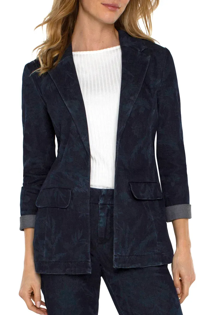 Boyfriend Denim Blazer