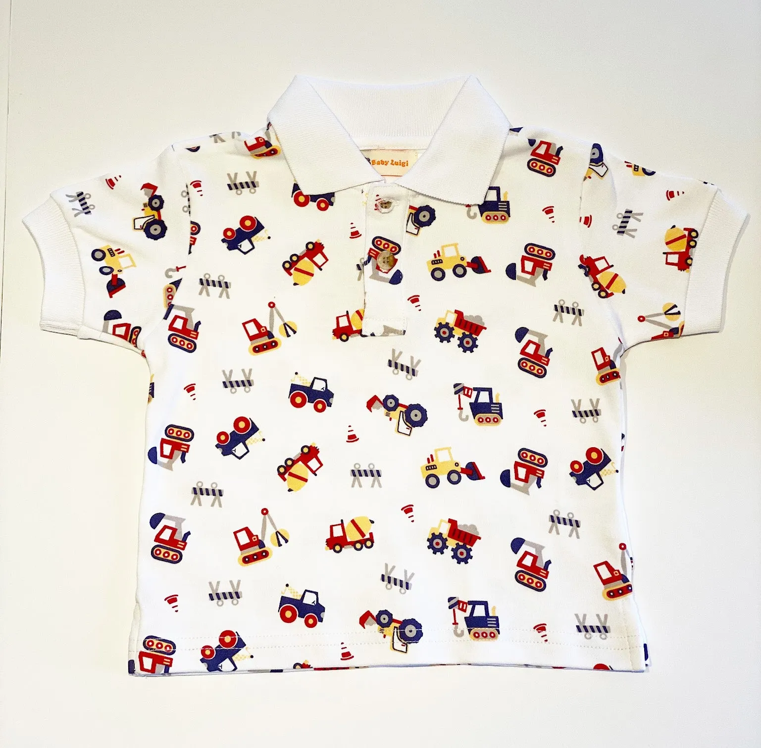 Boy's Polo Shirt | Truck Print