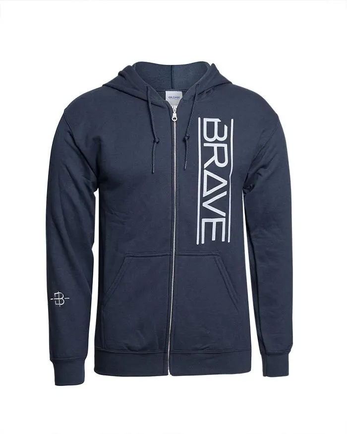 Brave Hooded Sweatshirt Full Zip