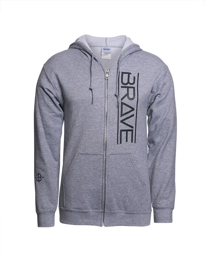 Brave Hooded Sweatshirt Full Zip