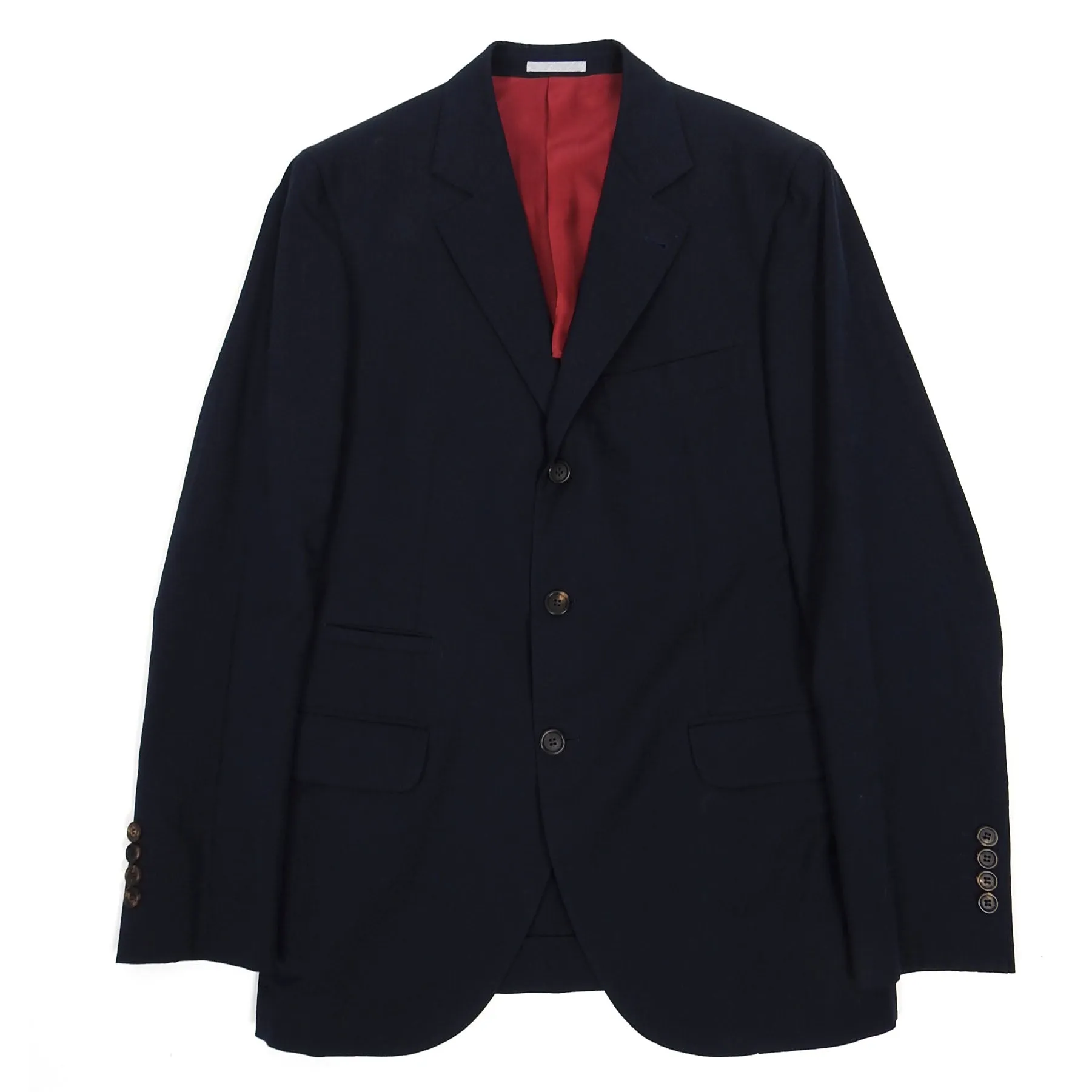 Brunello Cucinelli Suit Navy Size 48