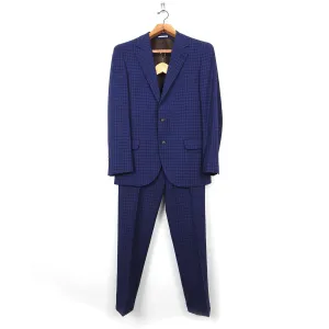 Brunello Cucinelli Wool Check Suit Size 50