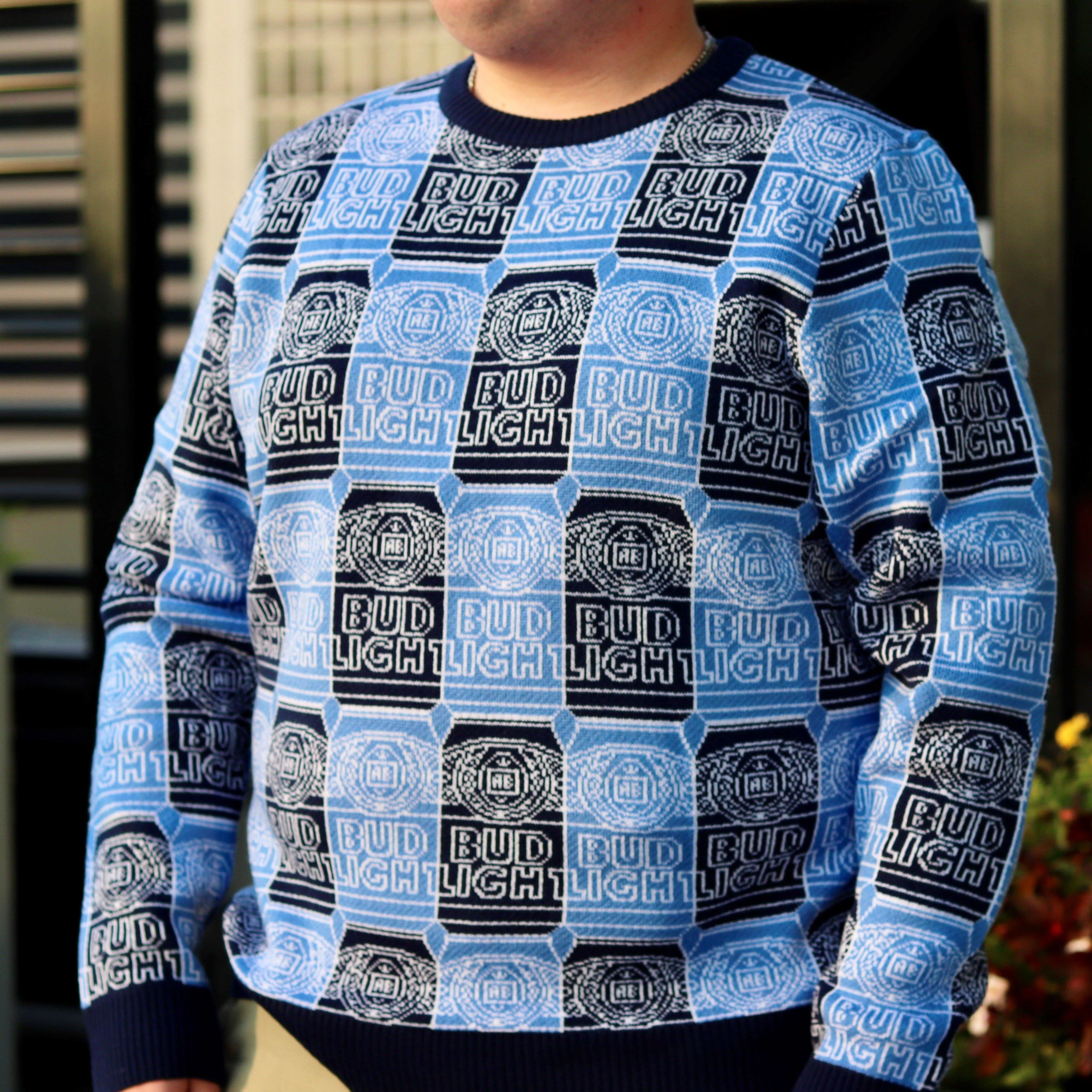 Bud Light Can Repeat Sweater