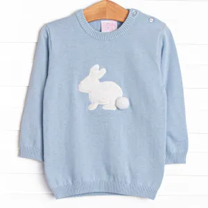 Bunny Hop Sweater, Blue