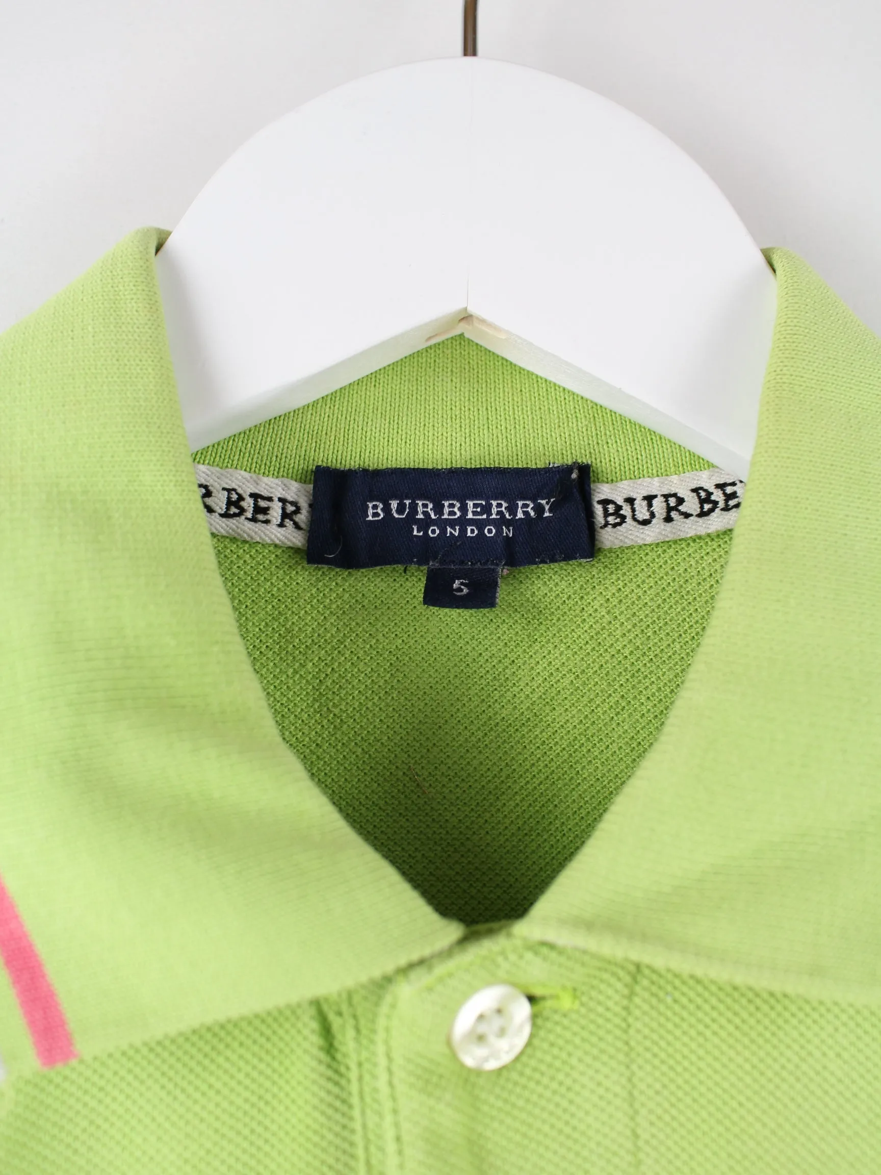 Burberry Basic Polo Grün S