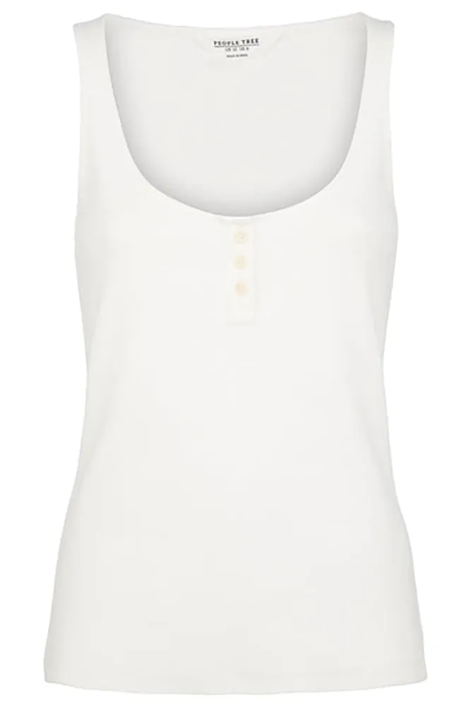 Buttoned Rib Vest