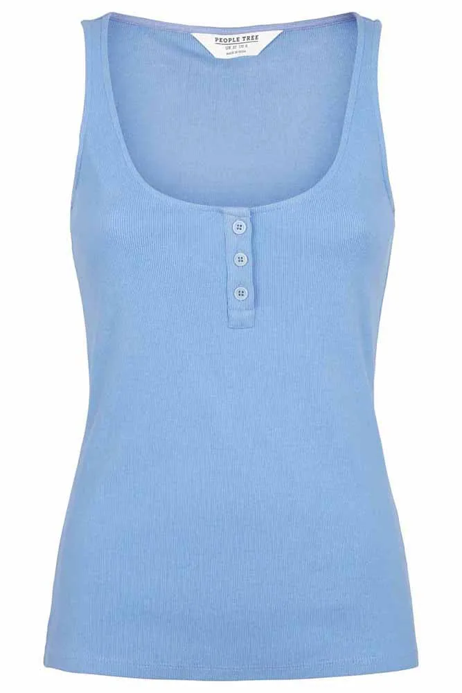 Buttoned Rib Vest