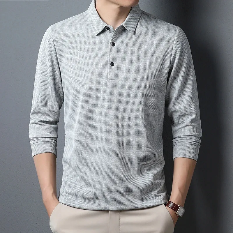 Camisa Polo Manga Longa Basic