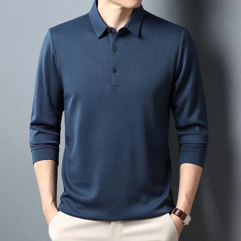Camisa Polo Manga Longa Basic