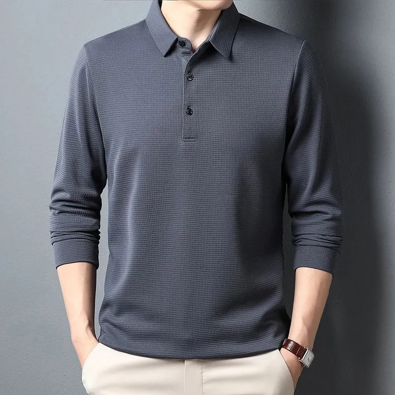 Camisa Polo Manga Longa Basic
