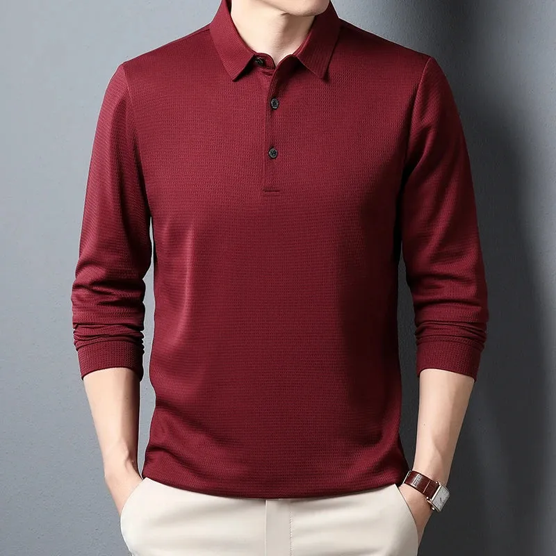 Camisa Polo Manga Longa Basic