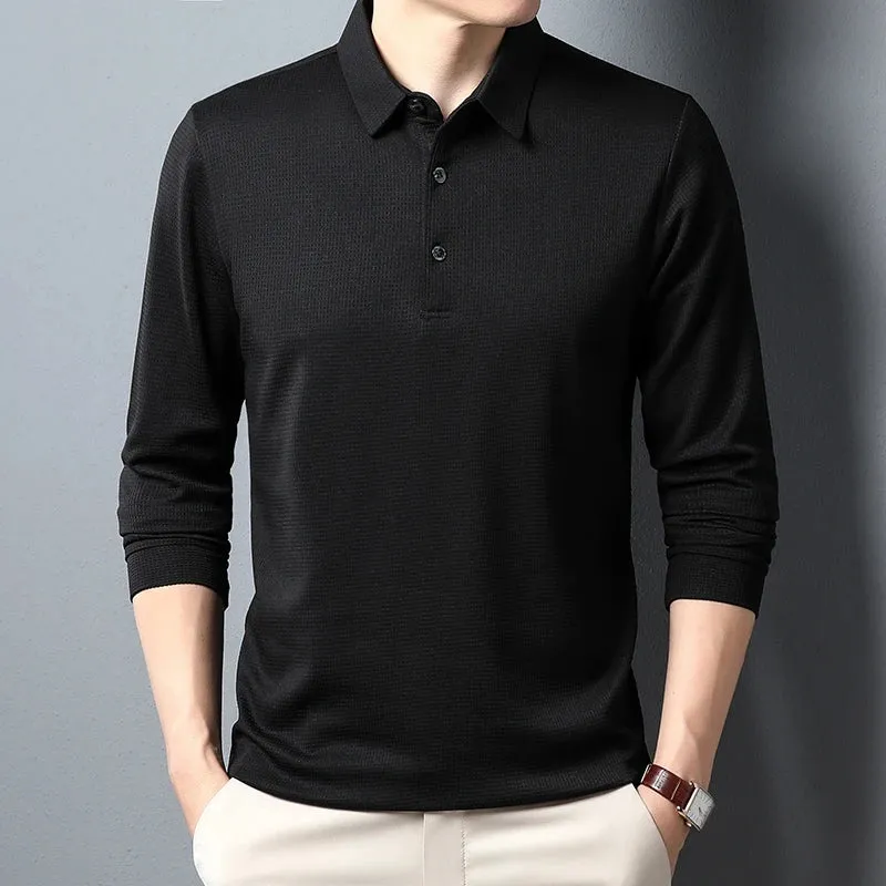 Camisa Polo Manga Longa Basic
