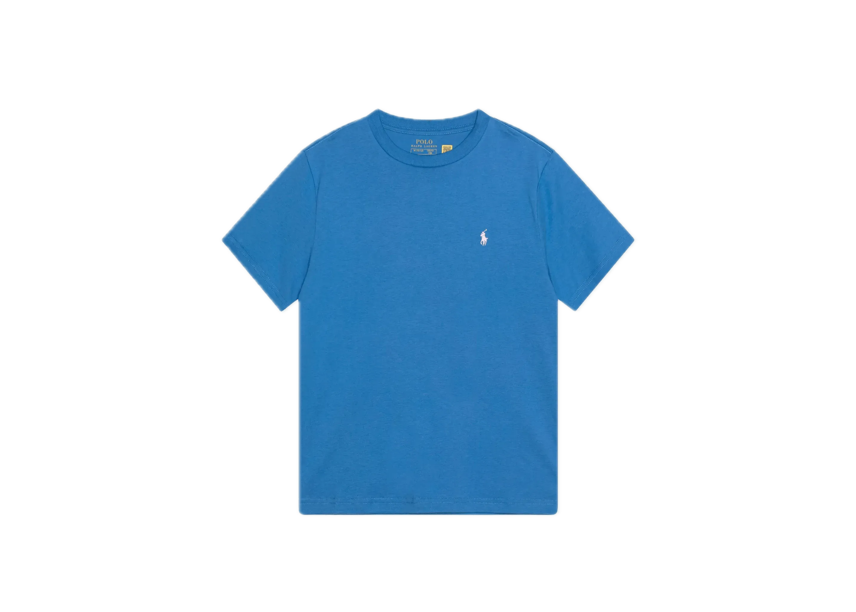 Camiseta Polo Ralph Lauren Azul New England de Punto Custom Slim Fit