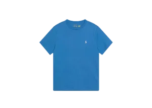 Camiseta Polo Ralph Lauren Azul New England de Punto Custom Slim Fit