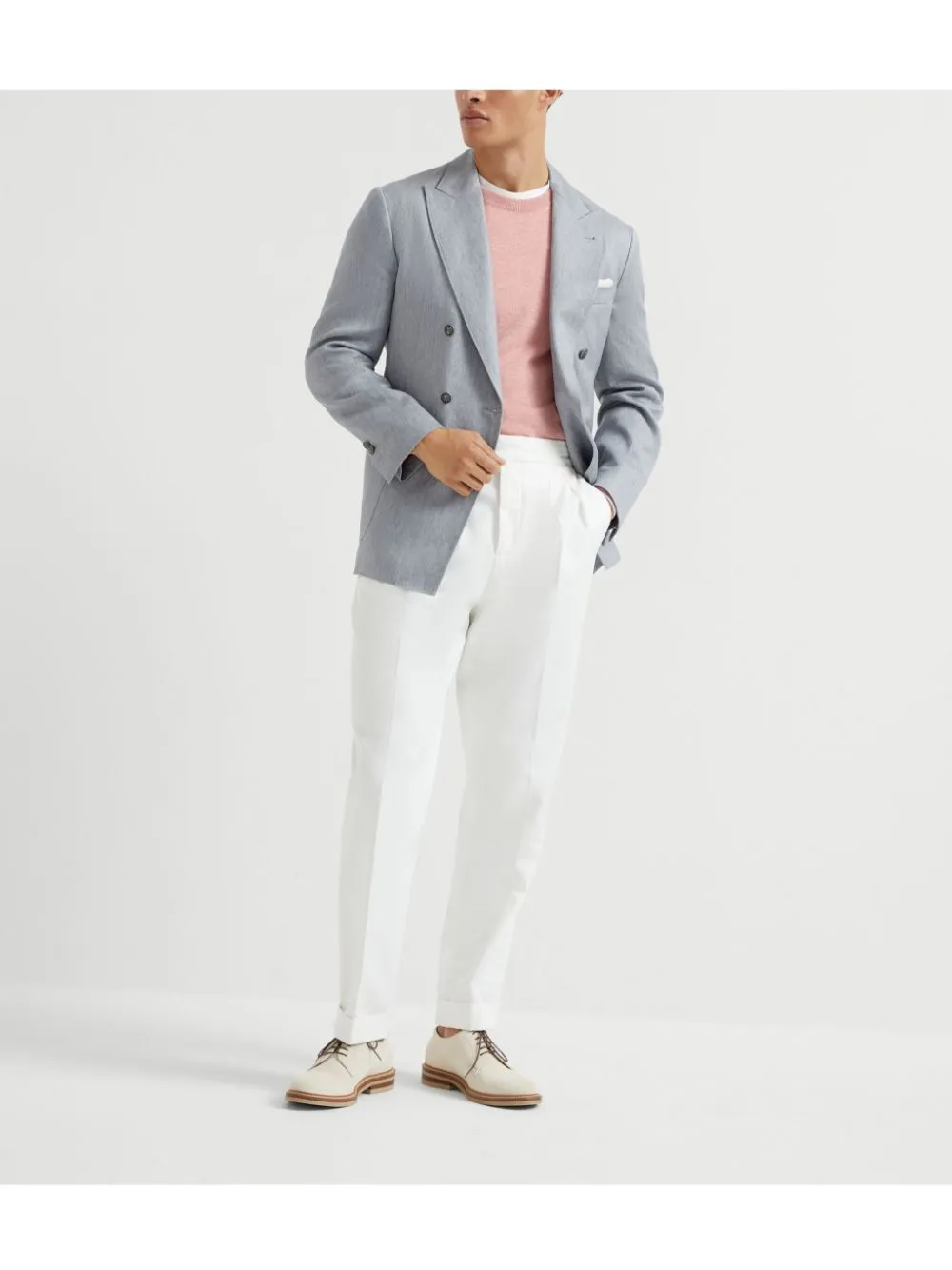 Cashmere crewneck sweater