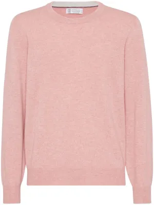 Cashmere crewneck sweater