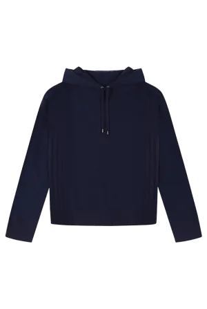 Cashmere Hoodie Midnight