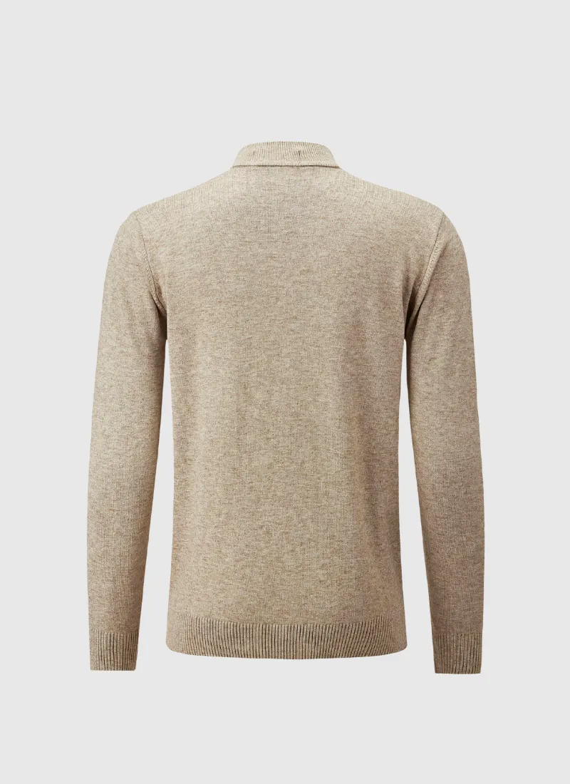 Cashmere Quarter-Zip Sweater