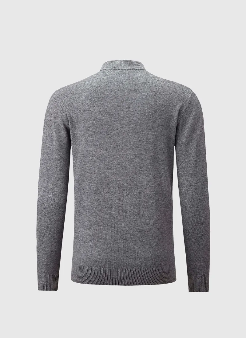 Cashmere Quarter-Zip Sweater