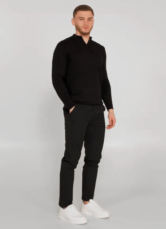 Cashmere Quarter-Zip Sweater