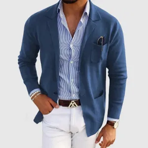 Caverni | Mens Lightweight Casual Blazer Jacket Smart Summer Layer to Wear with Jeans
