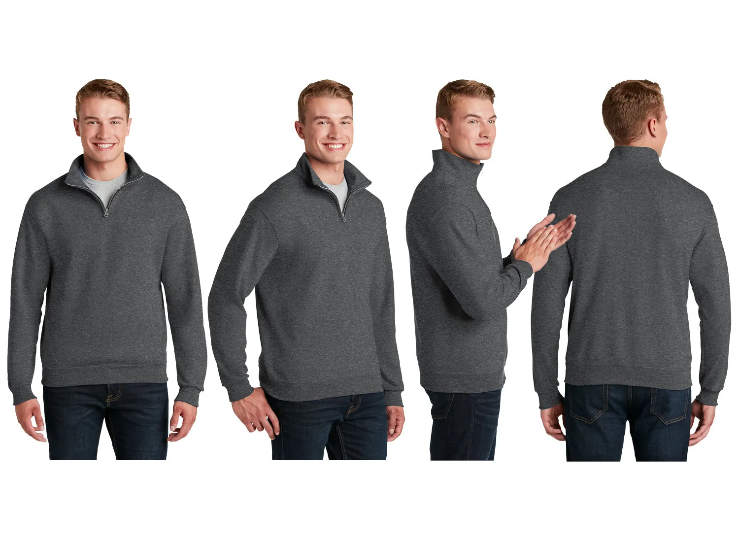 Chi Phi Quarter Zip Sweatshirt