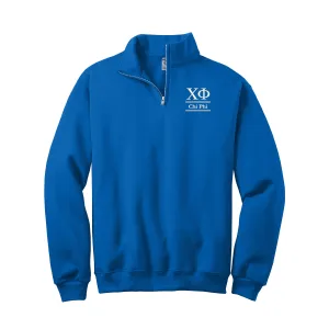 Chi Phi Quarter Zip Sweatshirt