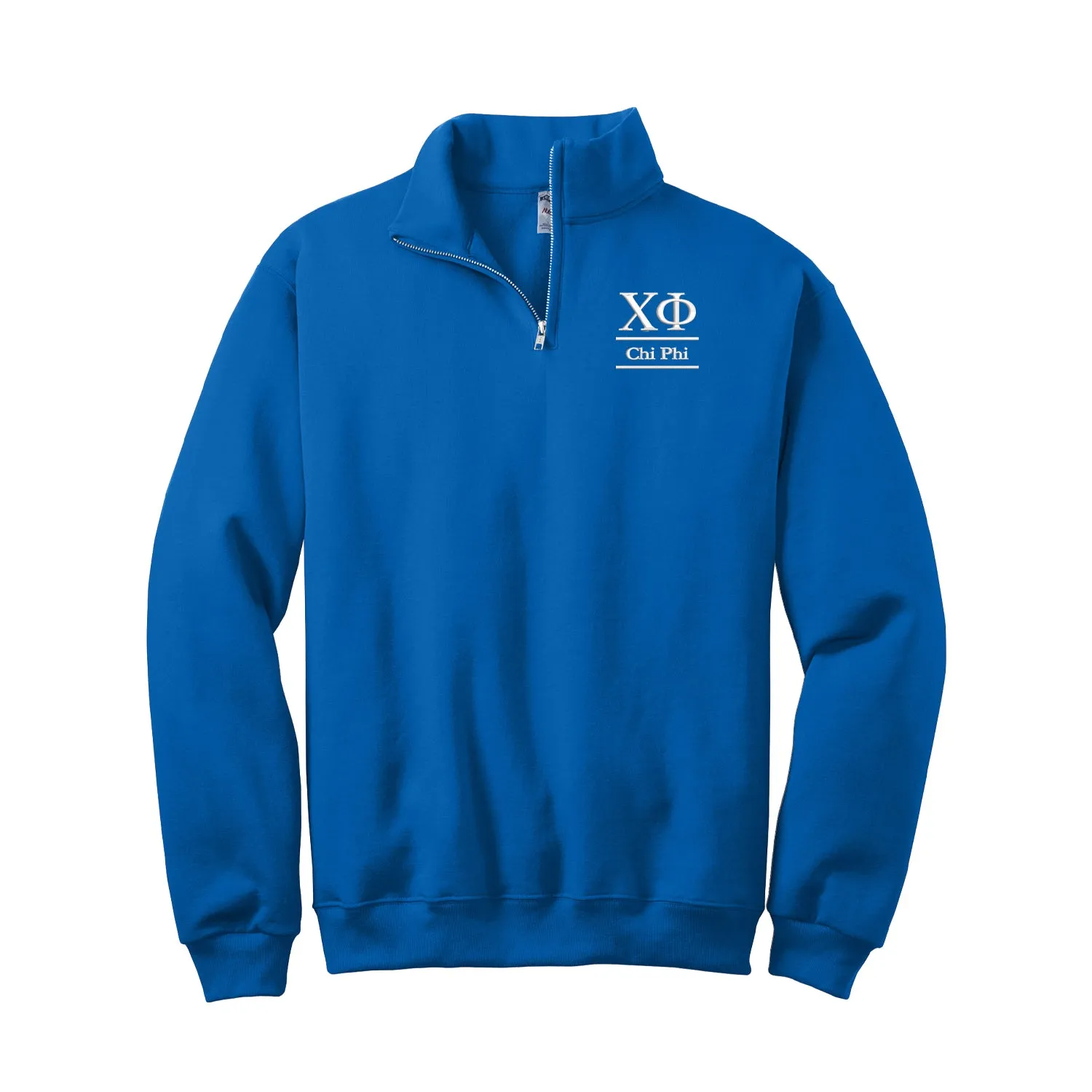 Chi Phi Quarter Zip Sweatshirt