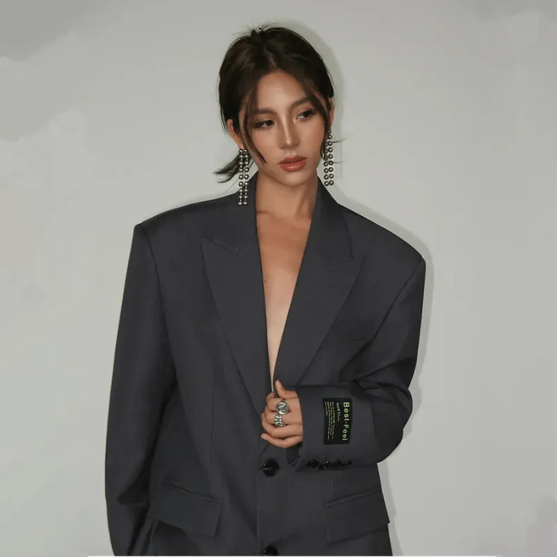 Chic Oversized Blazer for Modern Style