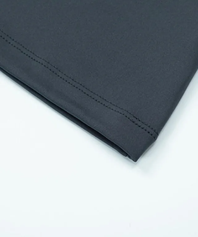 CHUCUCHU Item Polo Tee - Charcoal