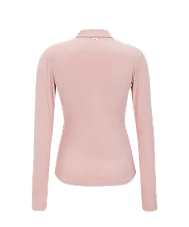 CHUCUCHU Item Polo Tee - Pink