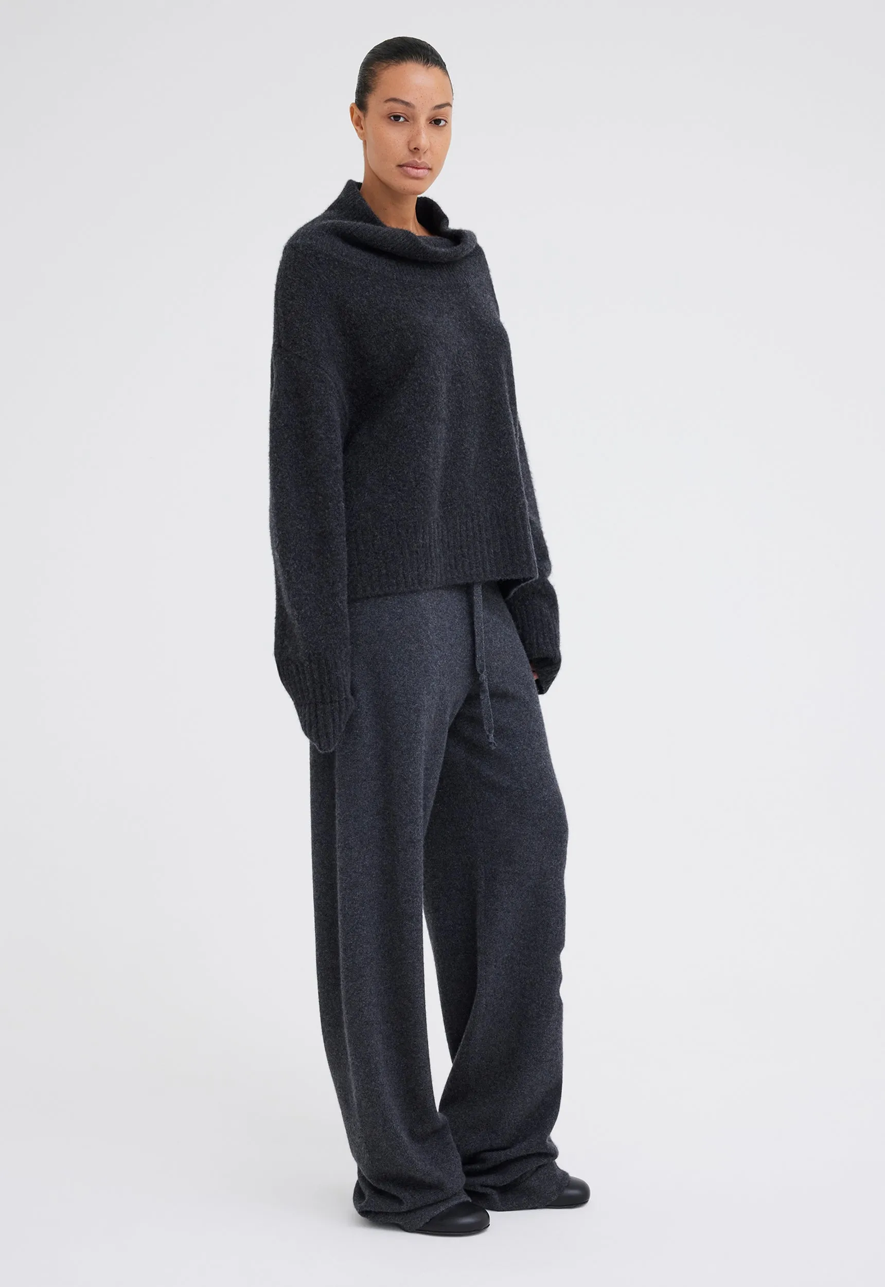 Citizen Cashmere Sweater - Char Marle Grey