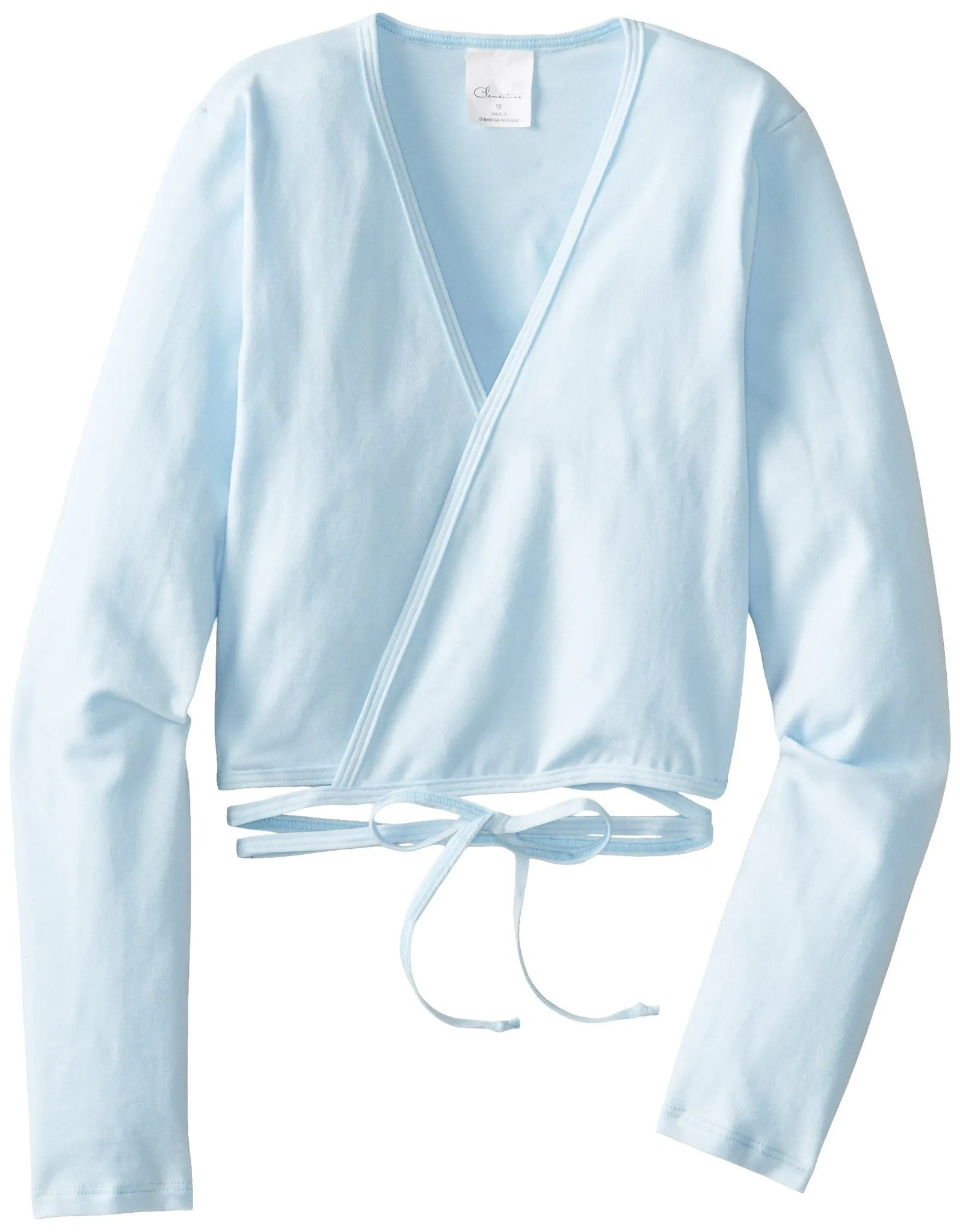 Clementine Big Girls' Long Sleeve Wrap Sweater