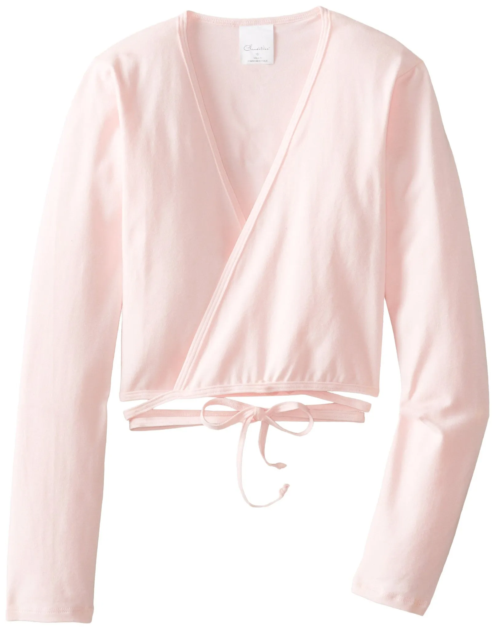 Clementine Big Girls' Long Sleeve Wrap Sweater