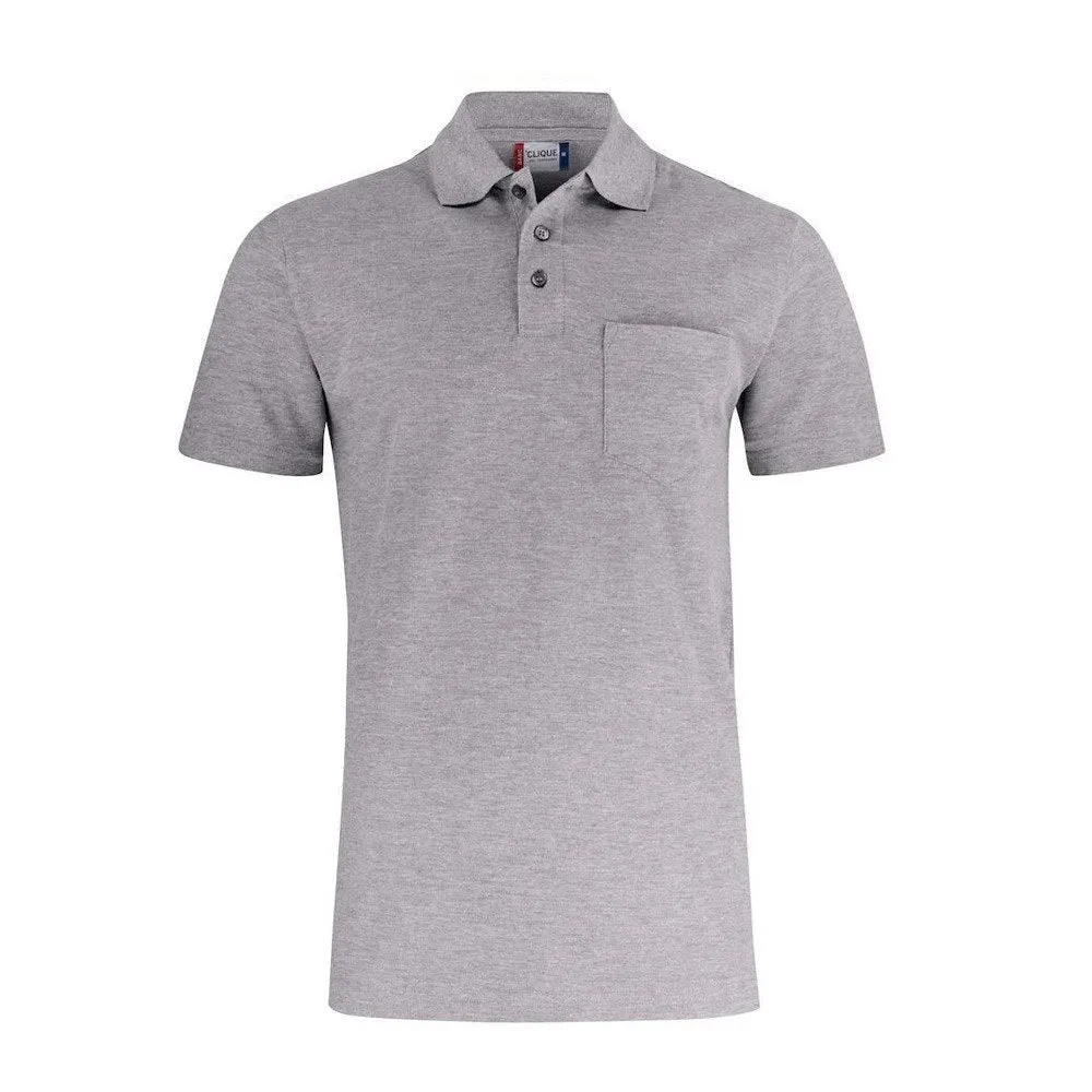 Clique Basic Polo S/S met Borstzak 028255